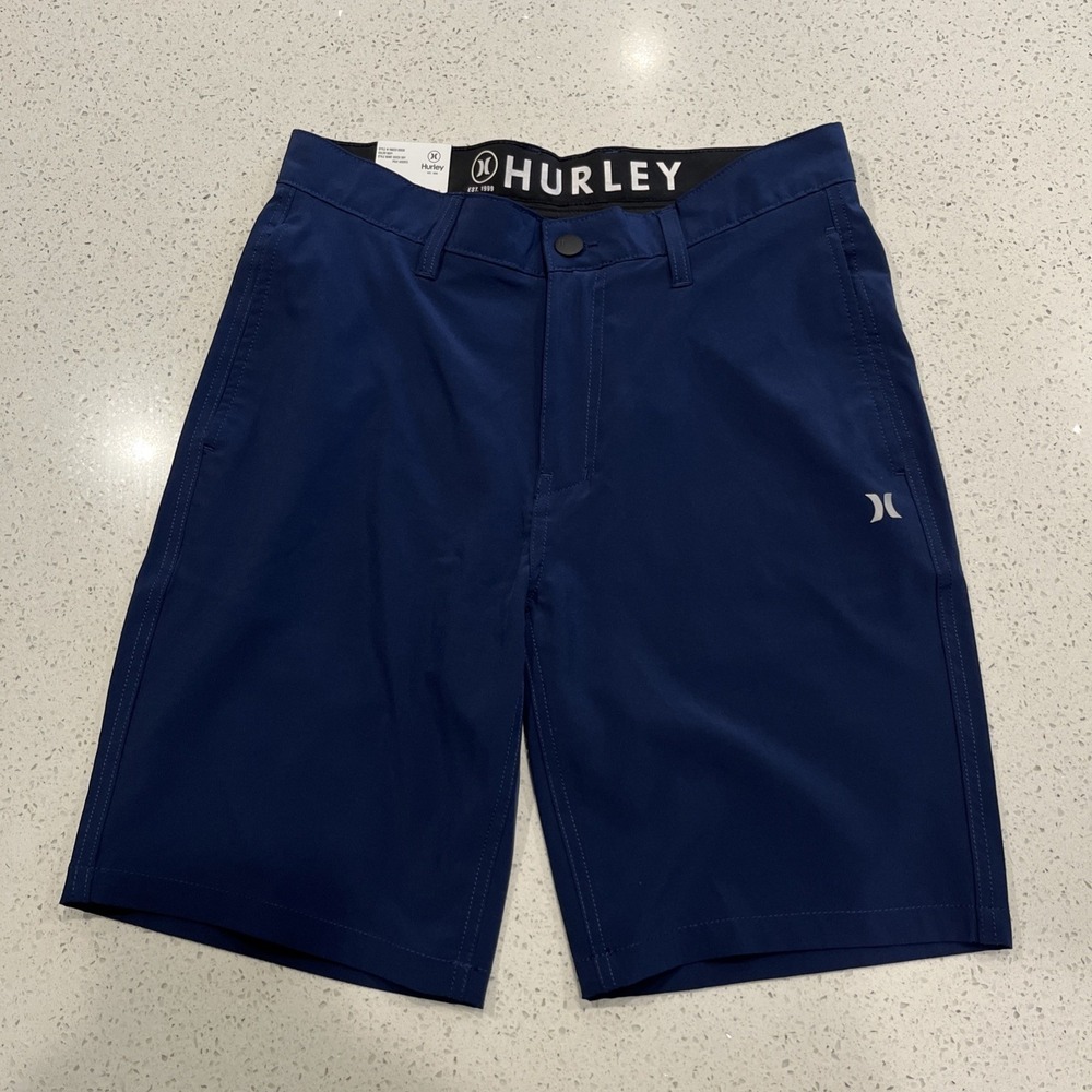 Hurley‎ Shorts Mens 30 Navy Dri-FIT Performance Golf Stretch Lightweight Summer